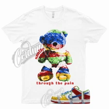 SMILE for Dunk Low SB Sandy Hyper Royal Green Red Multicolor T Shirt Ebay Match