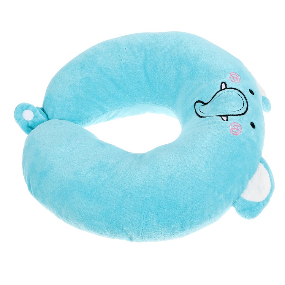 2pcs Cartoon U Shape Adorable Neck Pillow Travel Pillow Travel Neck