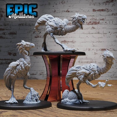 Terror Bird D&D Dungeons and Dragons Monster Miniatur - Epic Miniatures 28mm
