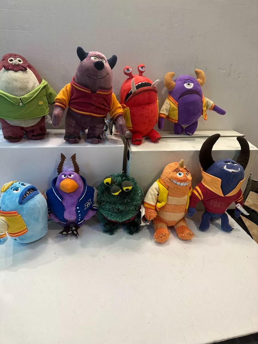 Disney Pixar MONSTERS INC and Monsters University Characters Toys (Lot of 9)