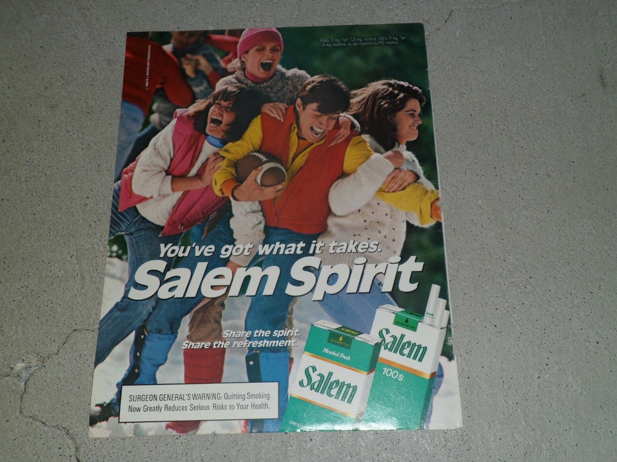 salem cigarettes price per carton 1986 SALEM CIGARETTES AD / ARTICLE salem cigarettes price per carton 1986 SALEM CIGARETTES AD / ARTICLE