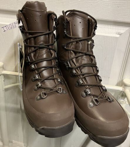 New Iturri British Army Issue Brown Cold Wet Weather Gore-Tex Boots 6M UK ITU26M - Picture 1 of 12