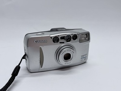 Canon Sure Shot 65 Zoom S AF Point & Shoot 35mm Film Camera Missing Face Plate