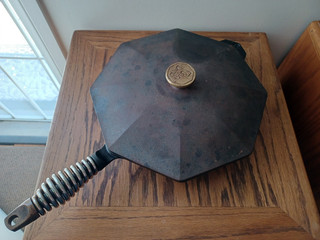 FINEX Used Cast Iron Skillet Number 12 with Lid