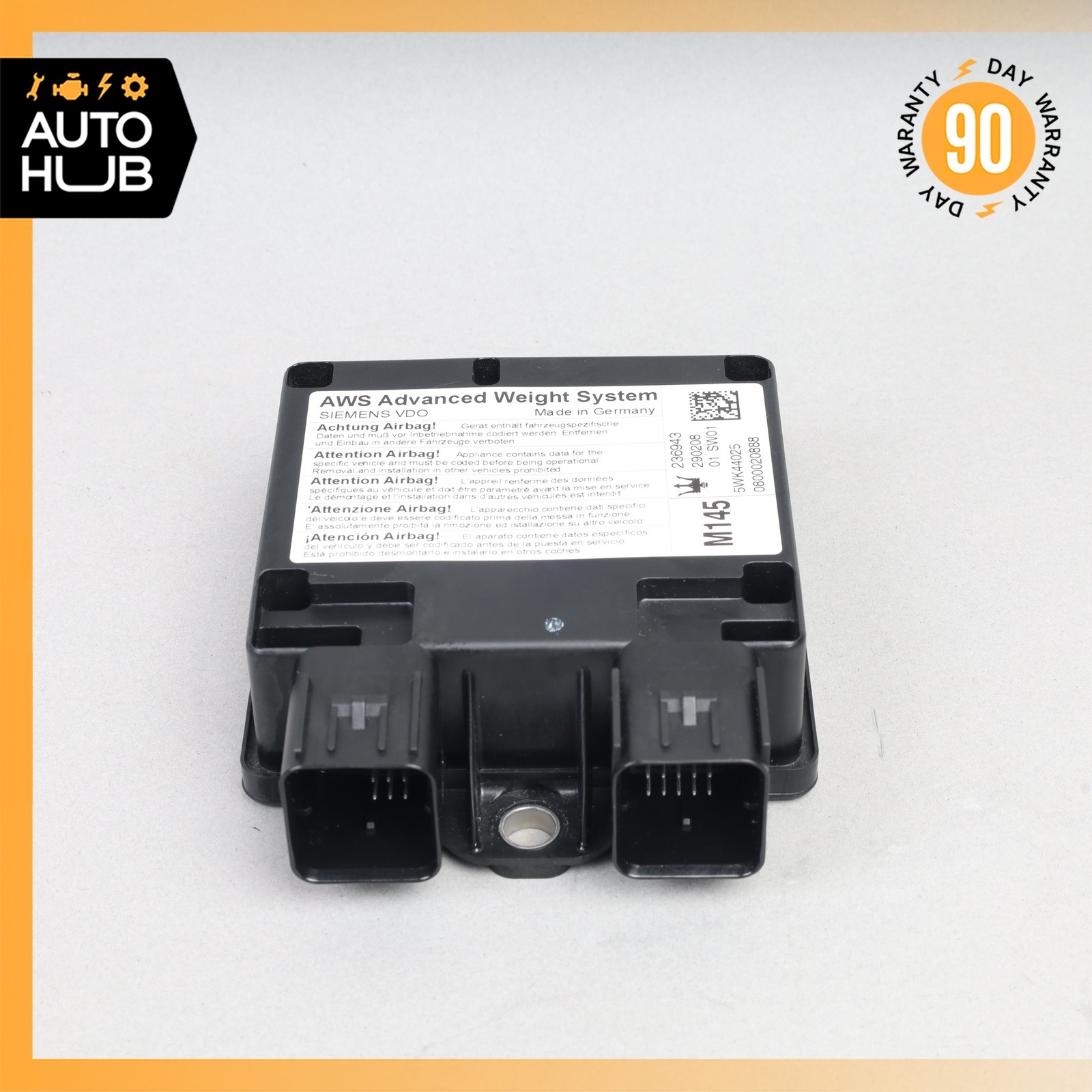 08-12 Maserati GranTurismo M145 AWS Advanced Weight System Control Module OEM