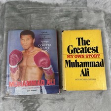 Muhammad Ali Book Collection (lot of 2) The Greatest My Own Story Black American