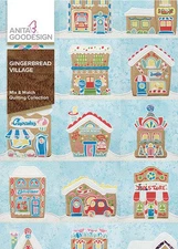 Gingerbread Village Anita Goodesign Embroidery Machine Designs CD