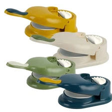 2 In 1 DIY Dumpling Maker Dumpling Skin Press Dough Presser Mold Tool Plastic