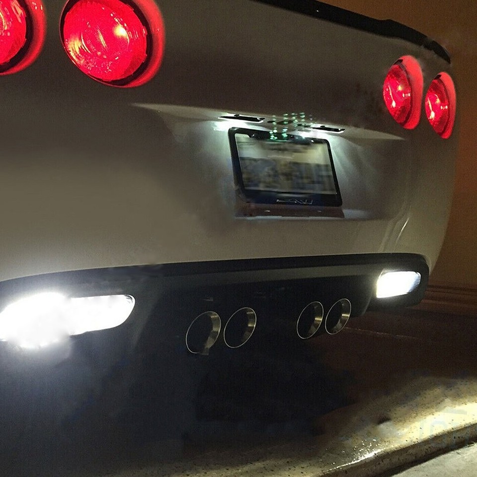 For Chevy Corvette C5 C6 C4 Impala Lumina LED Number License Plate ...