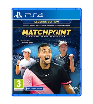Matchpoint   Tennis Championships: Legends Edit (Sony Playstation 4) (UK IMPORT)