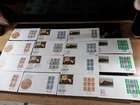 GB Booklet Pane First Day Covers (15) 1984-1986