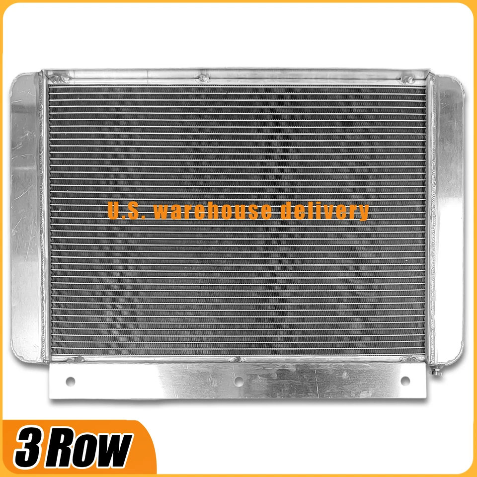 Full Aluminum Radiator for 1958 1959 1960 Ford Thunderbird V8 Engine 2-Rows 5.8L Foto 4 de 4