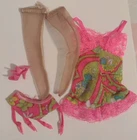 Vintage Collectible Barbie #1821 Underliners Mod Outfit 1968