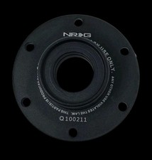 New Authentic Nrg Steering Wheel Quick Release Black Bottom Male Base Srk-mbk