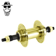ORIGINAL LOWRIDER 144H Gold Freewheel Rear Hub 3/8 Axle Cruiser BMX 80G Spokes.