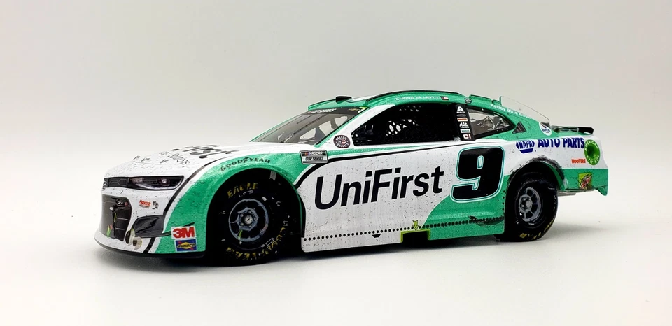 CHASE ELLIOTT 1/24 2020 UNIFIRST ALL STAR WIN GALAXY COLOR ELITE - Image 3 of 4