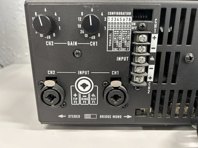 QSC USA900 Professional Audio Cinema Stereo 2 Channel Rack Mount