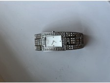 Women’s Watch Sterling Silver Vintage Rhinestone Ladies Designer