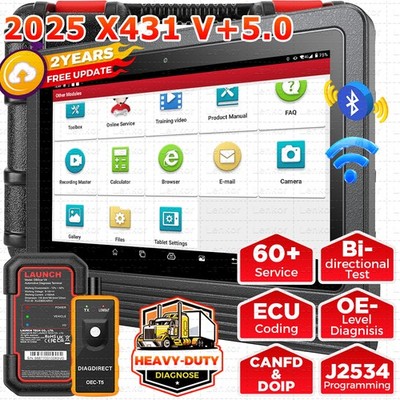 2026 LAUNCH X431 PRO3S+ V5.0 PRO Bidirectional Car Diagnostic Scanner Key Coding