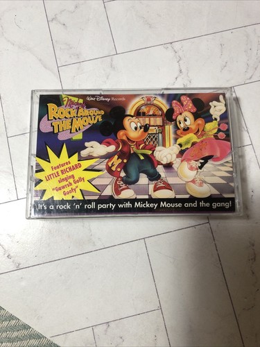 Mickey's Rock Around The Mouse (1995) Cassette Tape, Walt Disney, Pop ...