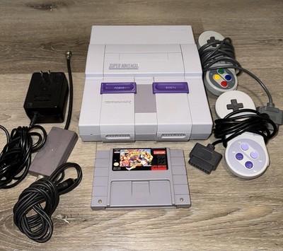 Nintendo Super Nintendo Entertainment System (SNES) Console Bundle