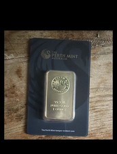 1 oz. Gold Bar - Perth Mint - 99.99 Fine in Assay 4000.00 per troy oz