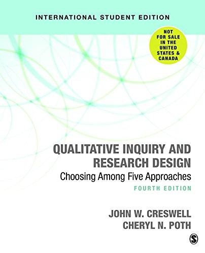 Qualitative Inquiry and Research Design (International... - Creswell, John W.