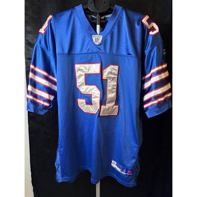 Reebok Buffalo Bills Paul Posluszny 51 NFL Jersey Blue Mens 54 R700A