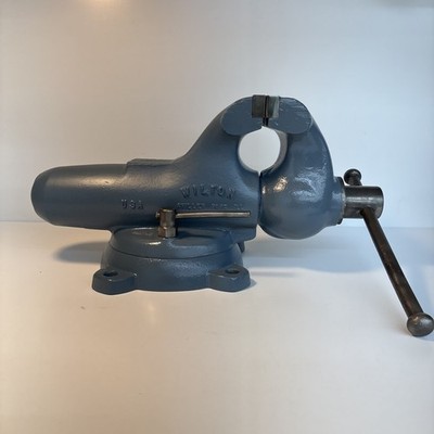 Vintage Wilton Bullet 9450 4-1/2  Bench Vise Swivel Base USA Man 6/30/61