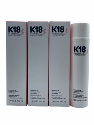 3 pack of K18 professional molecular repair hair mask