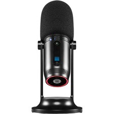 Thronmax MDrill One Pro USB Microphone with Tabletop Stand, Jet Black