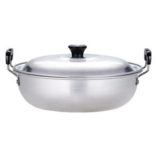 Lightweight Aluminum Cooking Pot for Soup Porridge Ramen Boiling Outdoor