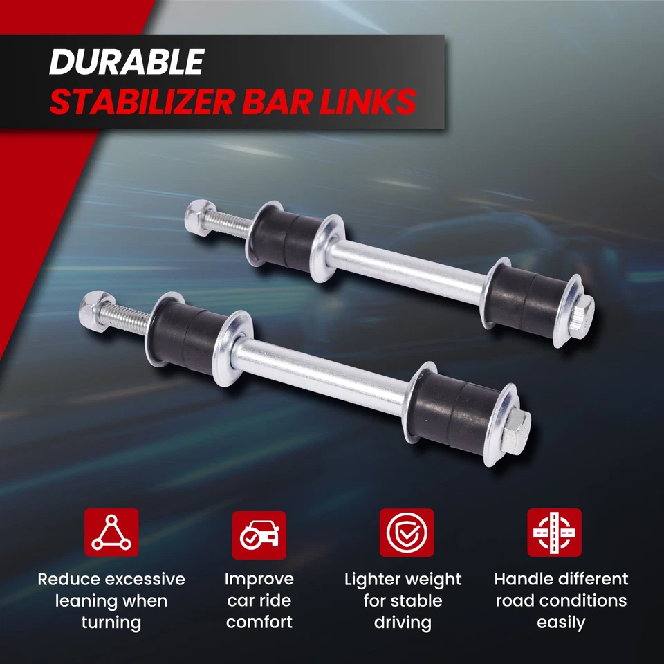 2x Front Sway Bar Link for Chevrolet Chevelle GMC Sprint Ford LTD Dodge Monaco Foto 2 de 4