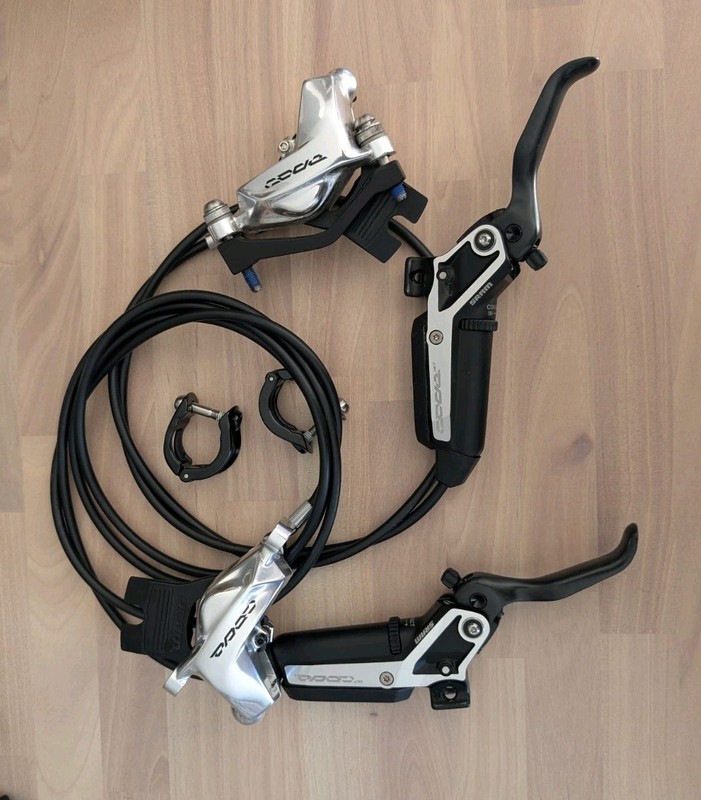 SRAM Code Ultimate Stealth Disc Brake Set - Front & Rear