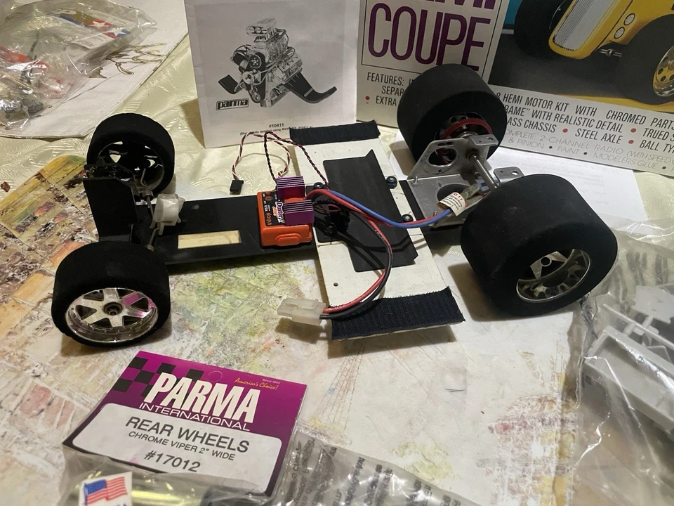 RARE Vintage Parma 1/10 Scale HEMI Coupe  - Image 3 of 4