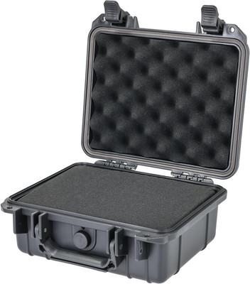 HMF ODK100 Outdoor-Fotokoffer, Transportkoffer Mit Rasterschaumstoff | 27 X 24,5