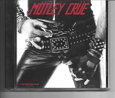 MOTLEY CRUE TOO FAST FOR LOVE  CD  COMPLETE DISC, CASE BOOKLET