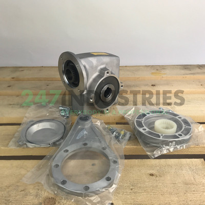 SK1SMI63ZD-IEC90/10 Nord Drive Systems     B14 = IM3601 (inner flange)  Wormg...