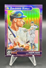 2021 Donruss Optic Aaron Judge Diamond Kings #2 Lime Green Prizm Yankees MVP!