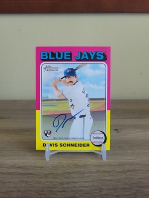 Davis Schneider - 2024 Topps Heritage High Number - Real One Autographs #ROA-DS