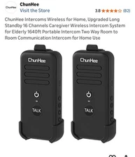 Intercoms Wireless for Home, Upgraded Long Standby 16 Channels Model : HI03-IM-2