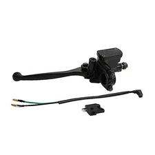  Motorcycle Brake Master Cylinder Assembly with Brake Lever,8mm Left Side