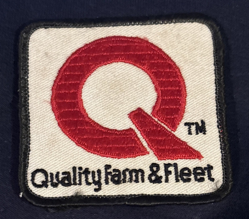 Vintage Quality Farm and Fleet uniform patch