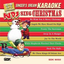 VARIOUS - Kids Sing Christmas karaoke  - CD - Karaoke - Excellent Condition 