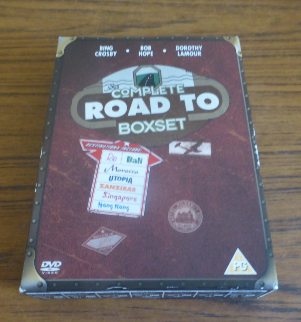 Road To The Complete Collection DVD Box Set - 7 Films Bing Crosby Bob Hope Bali