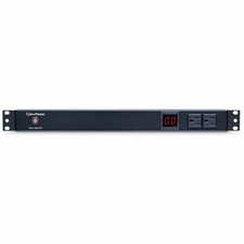 CyberPower Metered PDU15M2F8R 10-Outlets PDU - 1U Rack-mountable