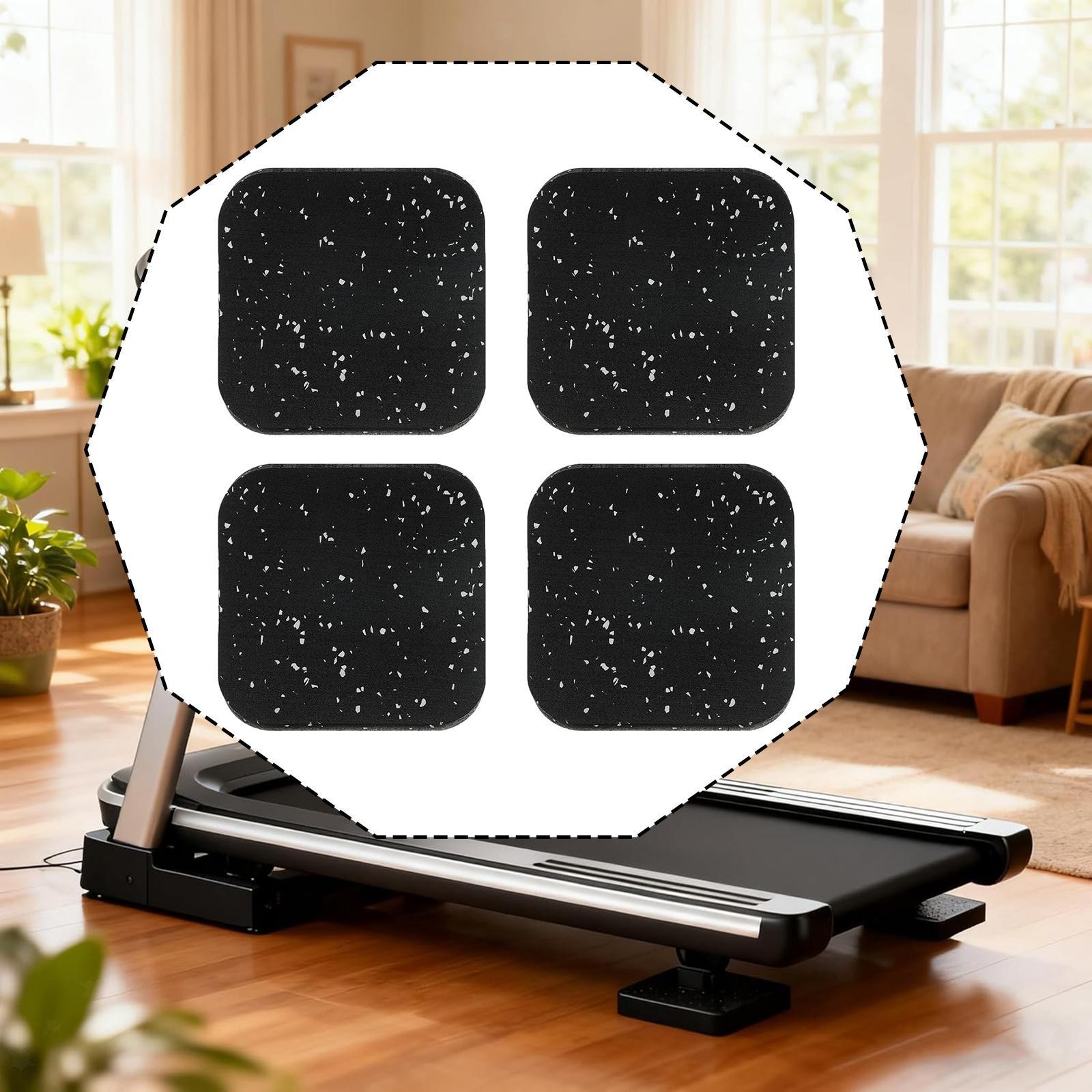 Tappetino antiscivolo per tapis roulant e attrezzi fitness
