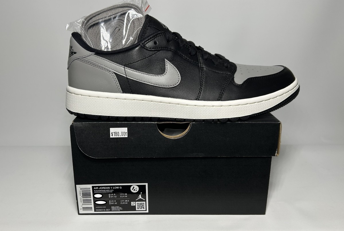 Size 9.5 - Jordan 1 Low Golf Shadow 2022 for sale online | eBay