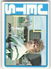 1972 Topps #13 John Riggins Rookie New York Jets VGEX 67782
