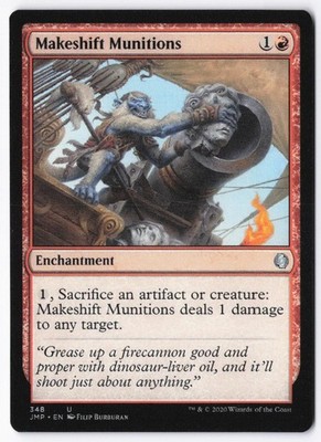 Makeshift Munitions 348 Jumpstart Magic: The Gathering Uncommon NM